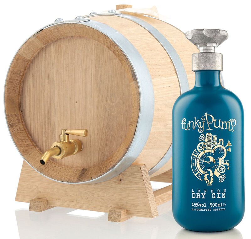 Funky Pump London Dry Gin 45% vol. 5l Fass