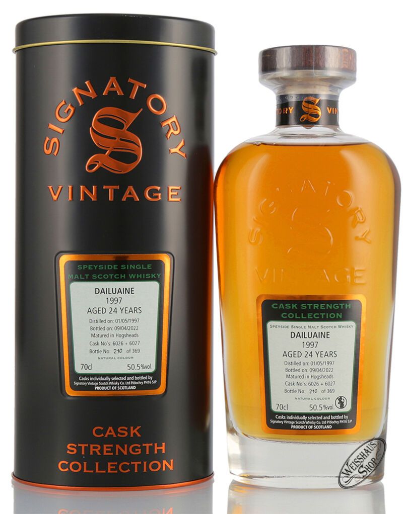 Dailuaine Vintage 1997 Signatory Whisky 50,5% vol. 0,70l