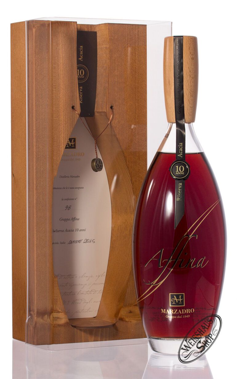 Marzadro Grappa Affina Acacia 40,5% vol. 1,0l