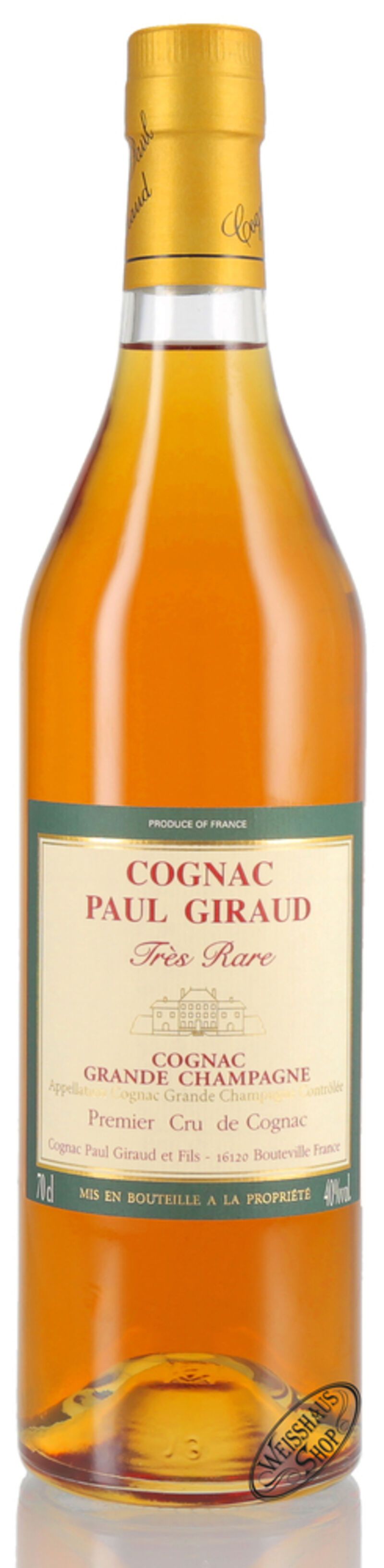 Paul Giraud Cognac Tres Rare 40% vol. 0,70l | Weisshaus Shop