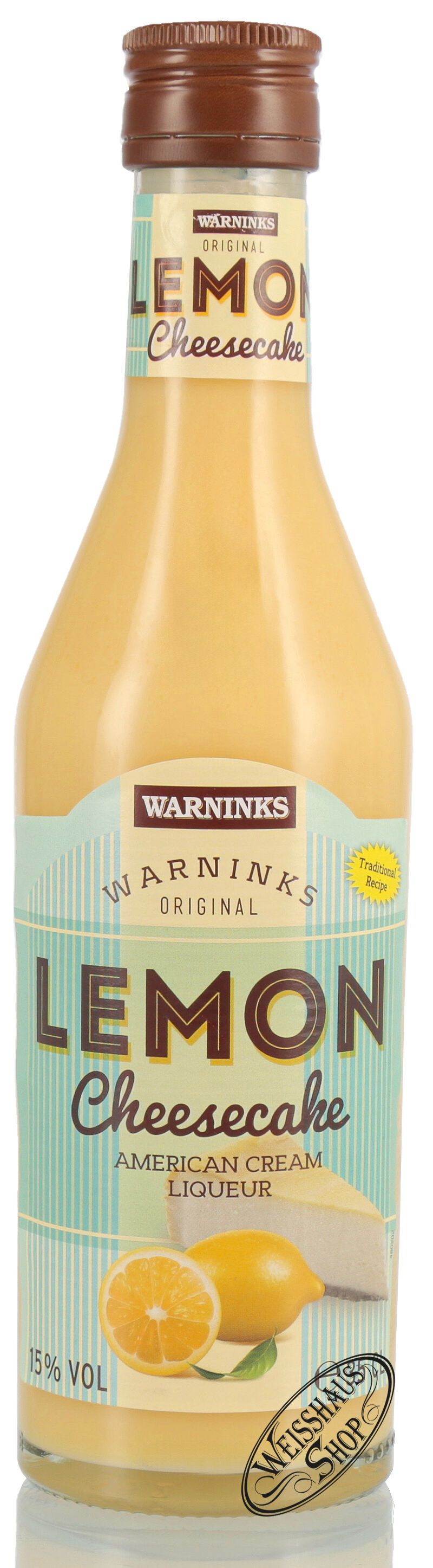 Lemon Cheesecake Cream Liqueur 15% vol. 0,35l