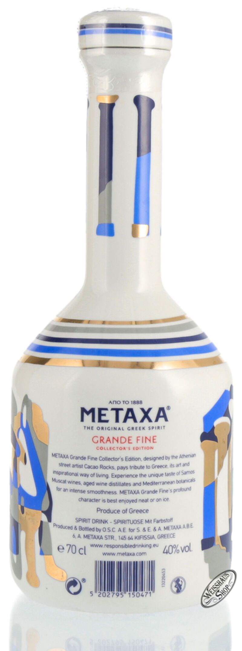 Metaxa Grande Fine Collector's Reserve 40% vol. 0,70l