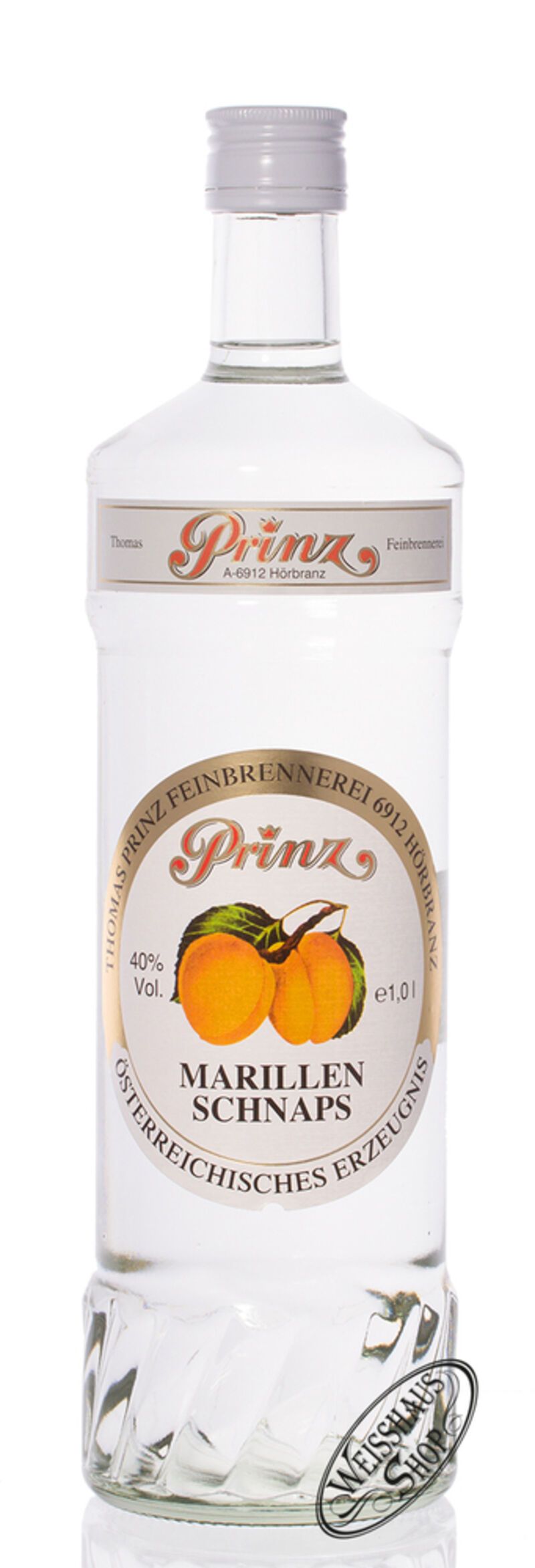 Prinz Marillen Schnaps 40% vol. 1,0l Prinz Marillen Schnaps 40% vol. 1,0l