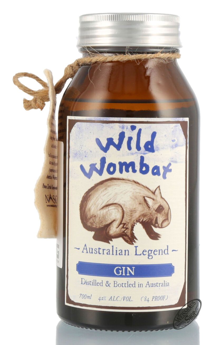Wild Wombat Australian Dry Gin 42% vol. 0,70l Wild Wombat Australian Dry Gin 42% vol. 0,70l