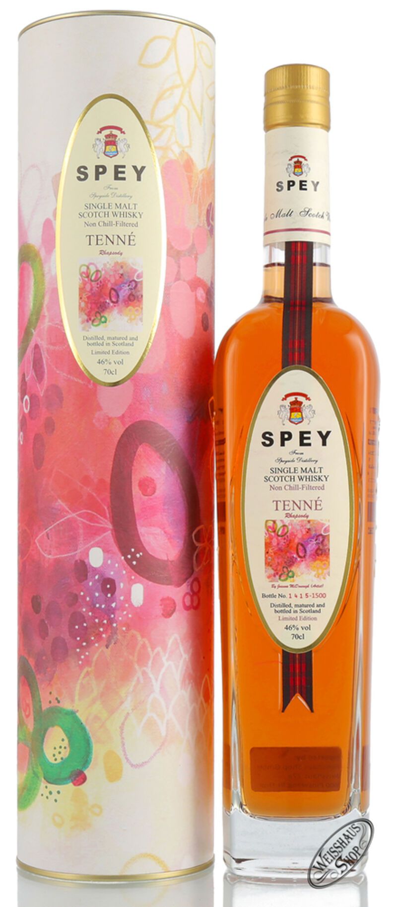 Spey Tenné Artist Edition Whisky 46% vol. 0,70l Spey Tenné Artist Edition Whisky 46% vol. 0,70l