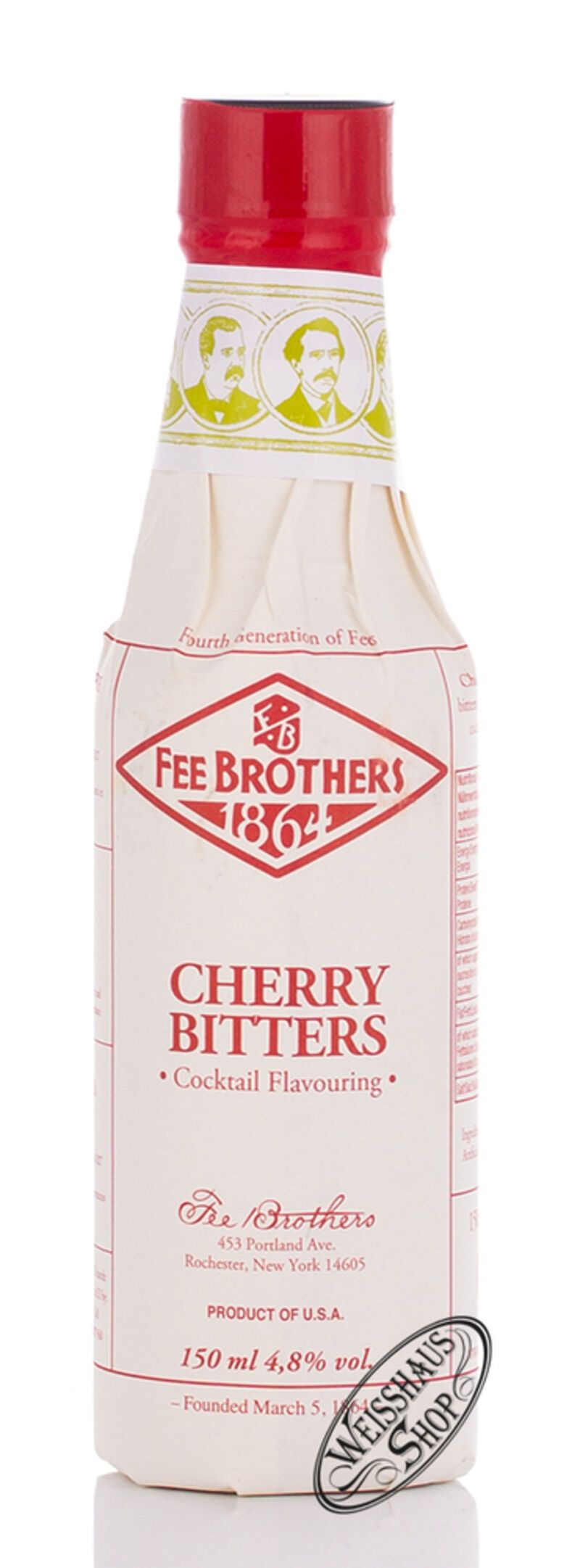 Fee Brothers Cherry Bitters 4,8% vol. 0,15l Fee Brothers Cherry Bitters 4,8% vol. 0,15l