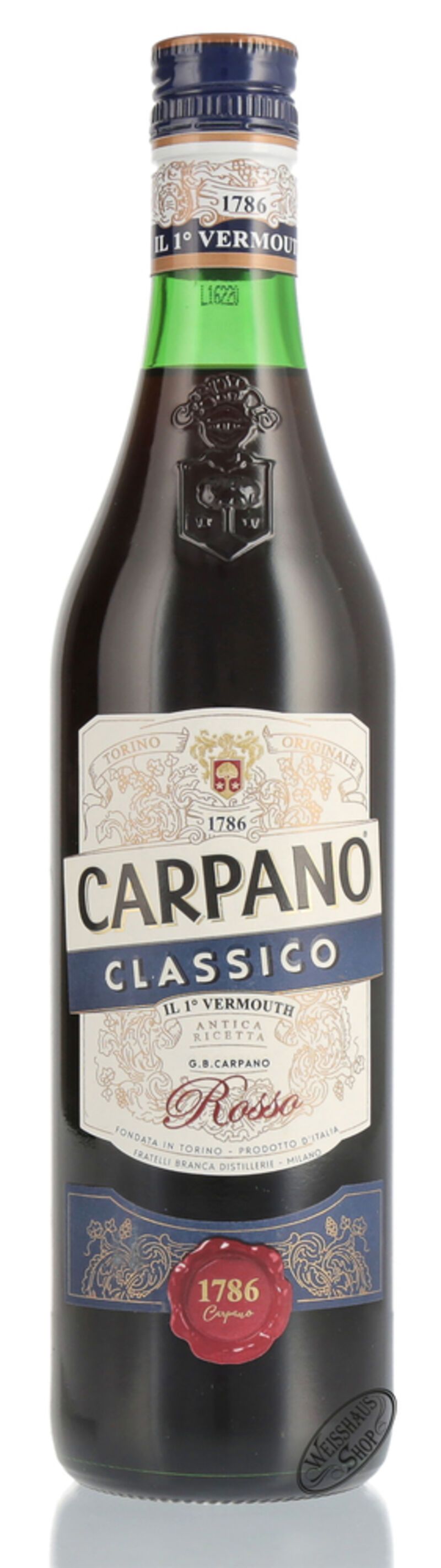 Carpano Vermouth Classico 16% vol. 0,75l Carpano Vermouth Classico 16% vol. 0,75l