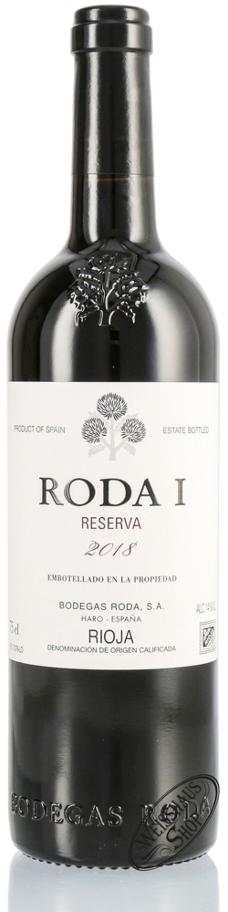 Roda I Reserva Rioja D.O.Ca. 2018 14% vol. 0,75l Roda I Reserva Rioja D.O.Ca. 2018 14% vol. 0,75l