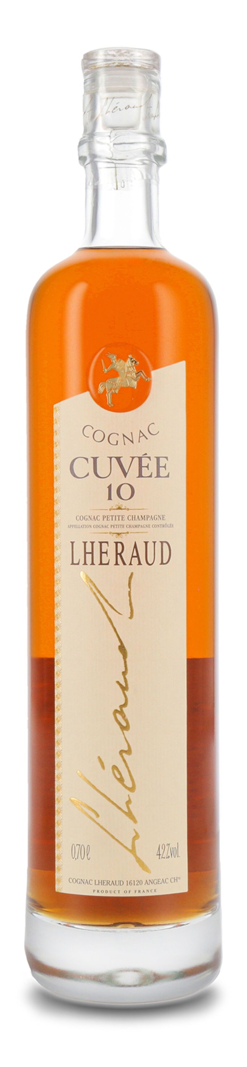 Lhéraud Cuvée 10 ans Renaissance Cognac 42% vol. 0,70l