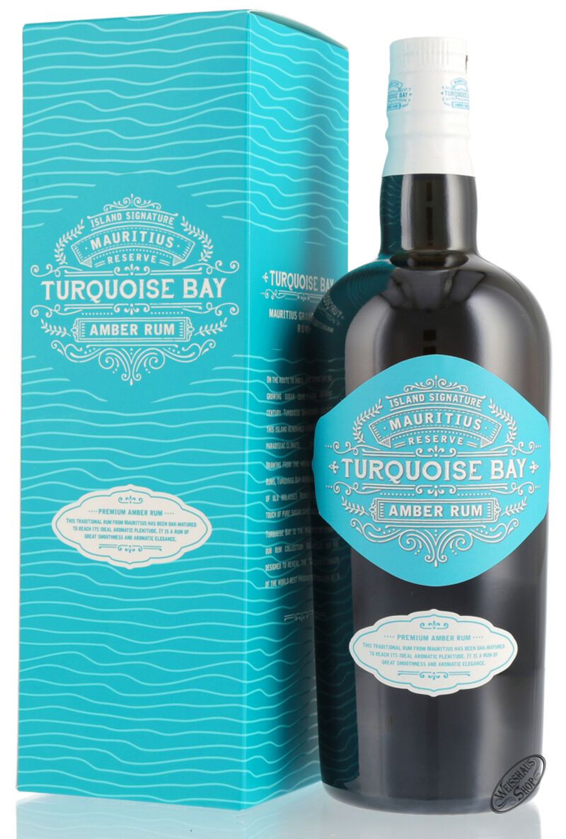 Turquoise Bay Island Signature Mauritius Rum 40% vol. 0,70l Turquoise Bay Island Signature Mauritius Rum 40% vol. 0,70l
