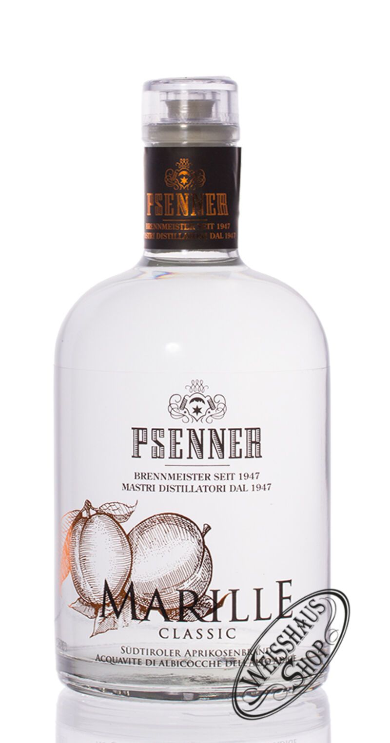 Psenner Marillenbrand Classic 40% vol. 0,70l Psenner Marillenbrand Classic 40% vol. 0,70l