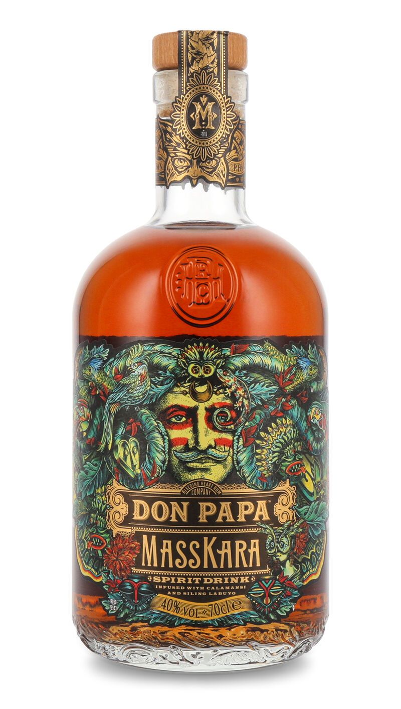 Don Papa Masskara Spiced 40% vol. 0,70l