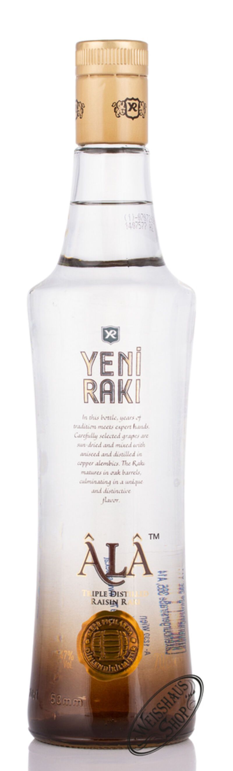 Yeni Raki Ala 47% vol. 0,70l Yeni Raki Ala 47% vol. 0,70l