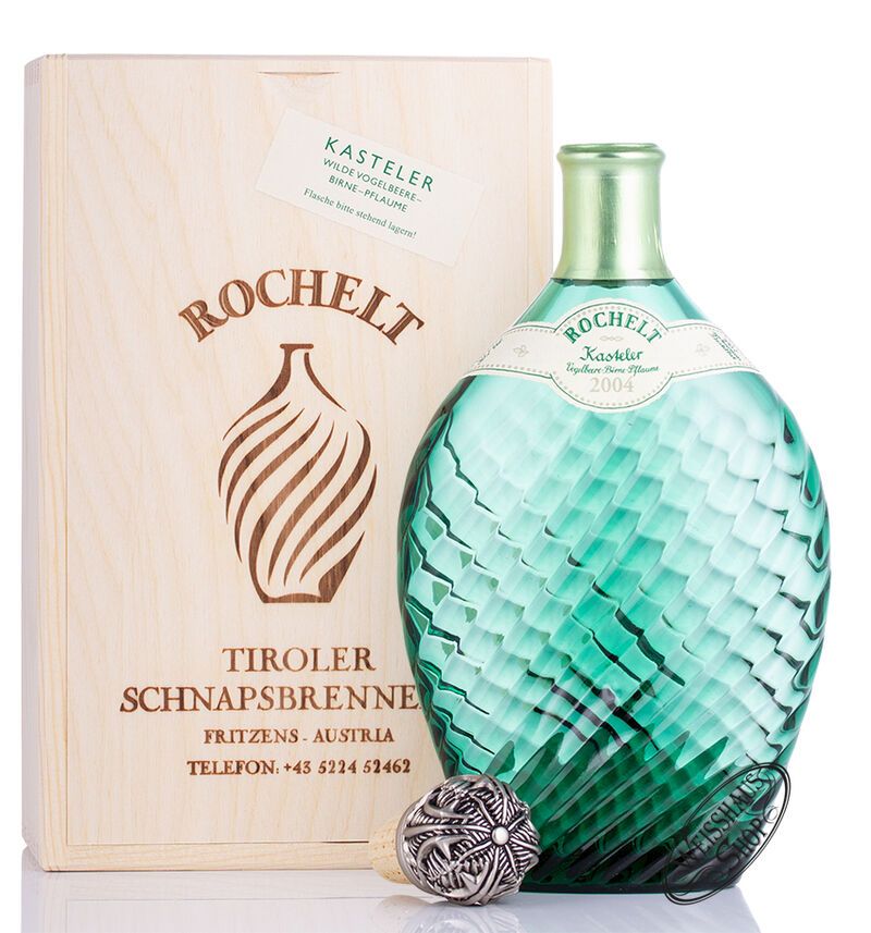 Rochelt Kasteler (Vogelbeere-Birne-Pflaume) 50% vol. 0,35l Rochelt Kasteler (Vogelbeere-Birne-Pflaume) 50% vol. 0,35l