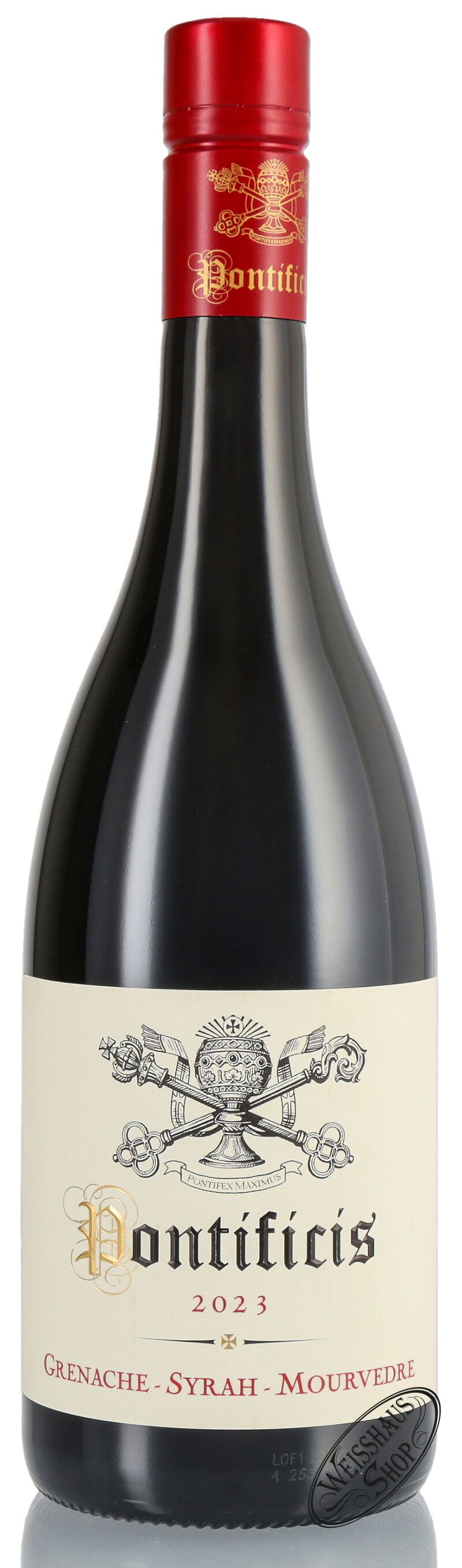Abbots & Delaunay Pontificis rouge GSM 2023 14% vol. 0,75l B-Ware Abbots & Delaunay Pontificis rouge GSM 2023 14% vol. 0,75l B-Ware