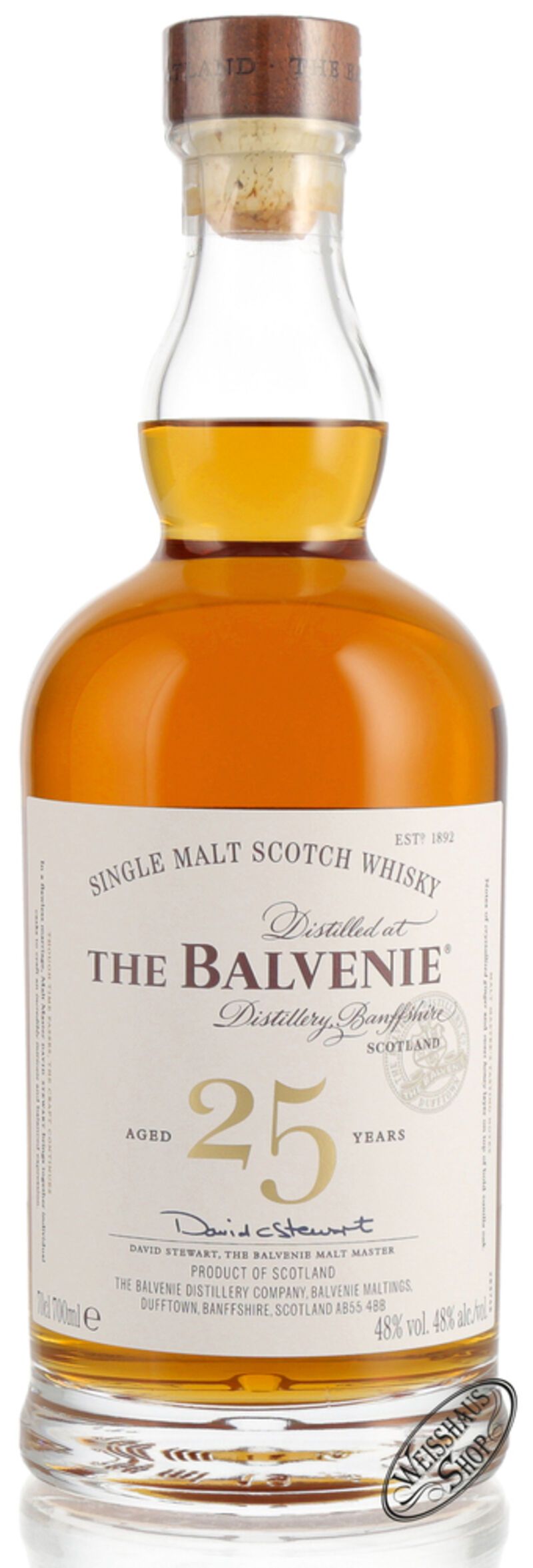 The Balvenie 25 YO Whisky 48% vol. 0,70l The Balvenie 25 YO Whisky 48% vol. 0,70l