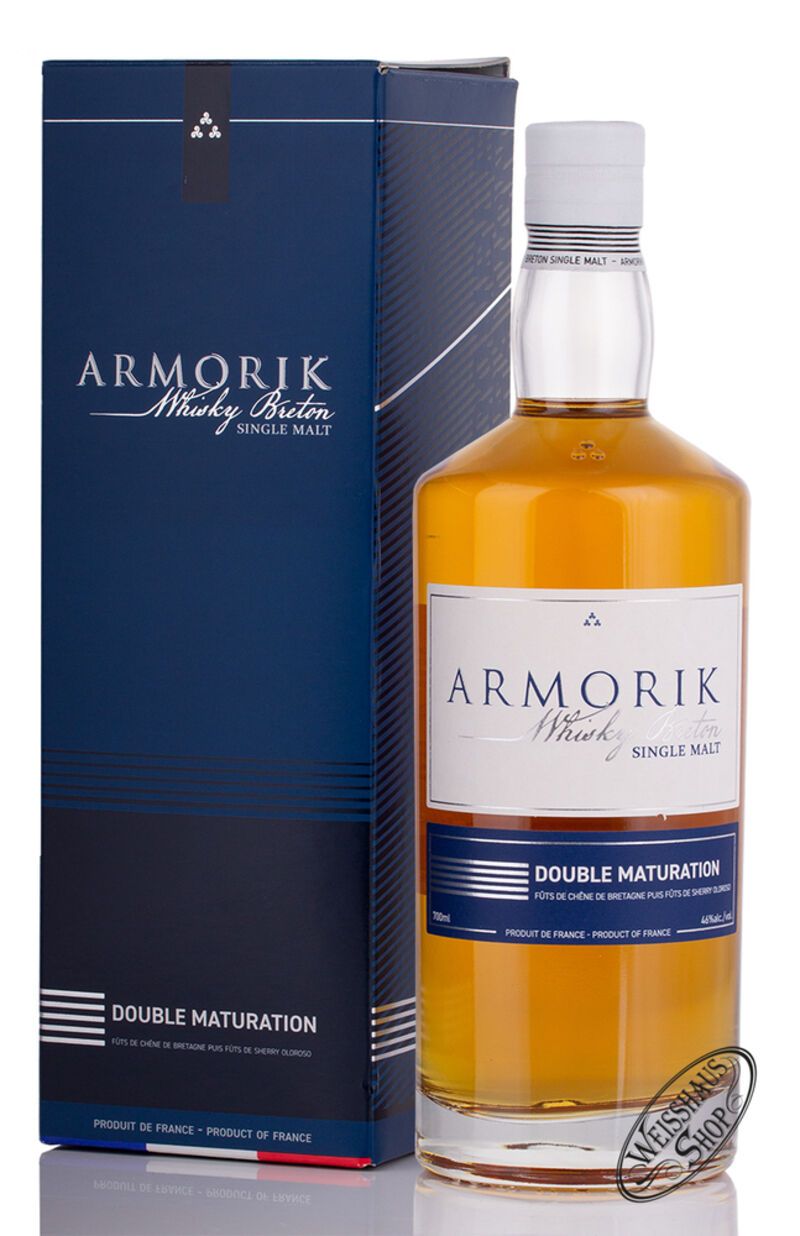 Armorik Double Maturation Single Malt Whisky 46% vol. 0,70l Armorik Double Maturation Single Malt Whisky 46% vol. 0,70l