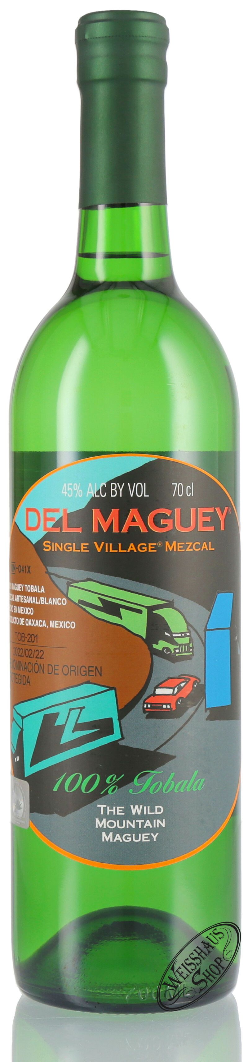 Del Maguey Tobala Mezcal 45% vol. 0,70l Del Maguey Tobala Mezcal 45% vol. 0,70l