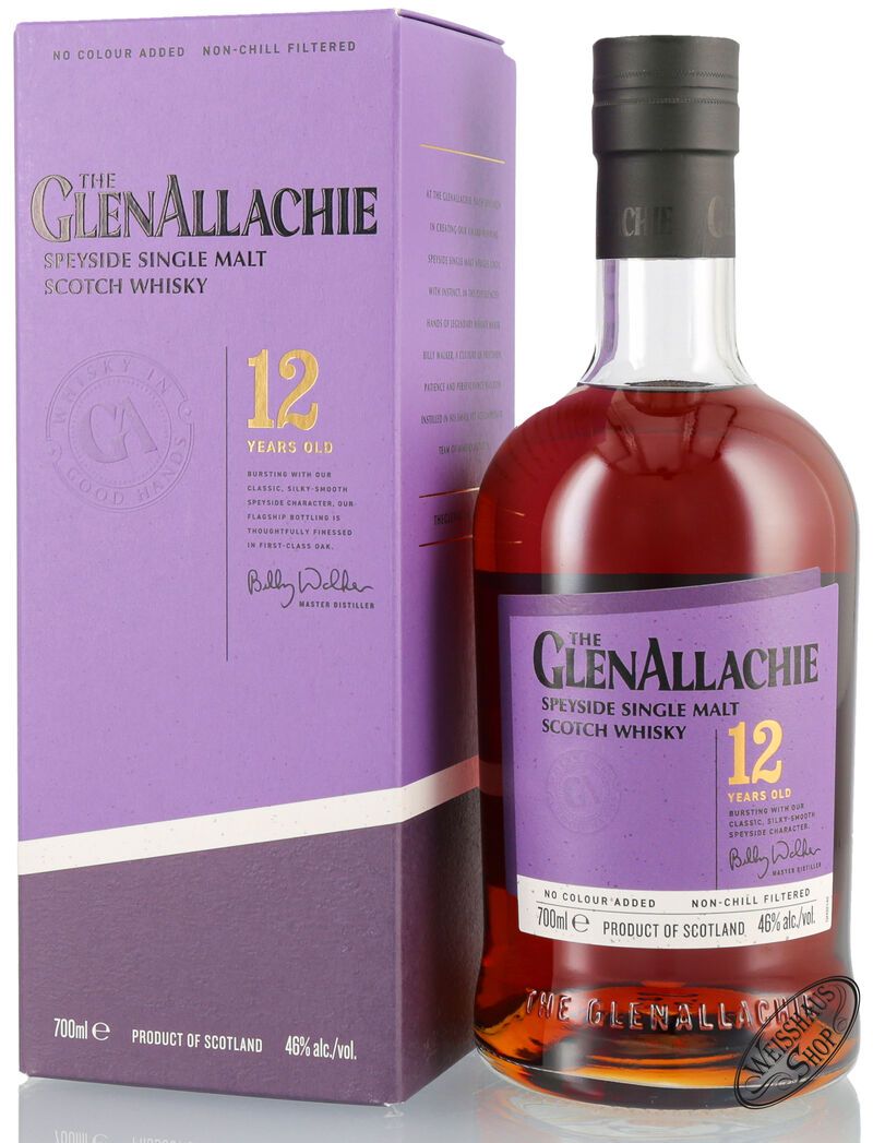 Glenallachie 12 YO Single Malt Whisky 46% vol. 0,70l Glenallachie 12 YO Single Malt Whisky 46% vol. 0,70l