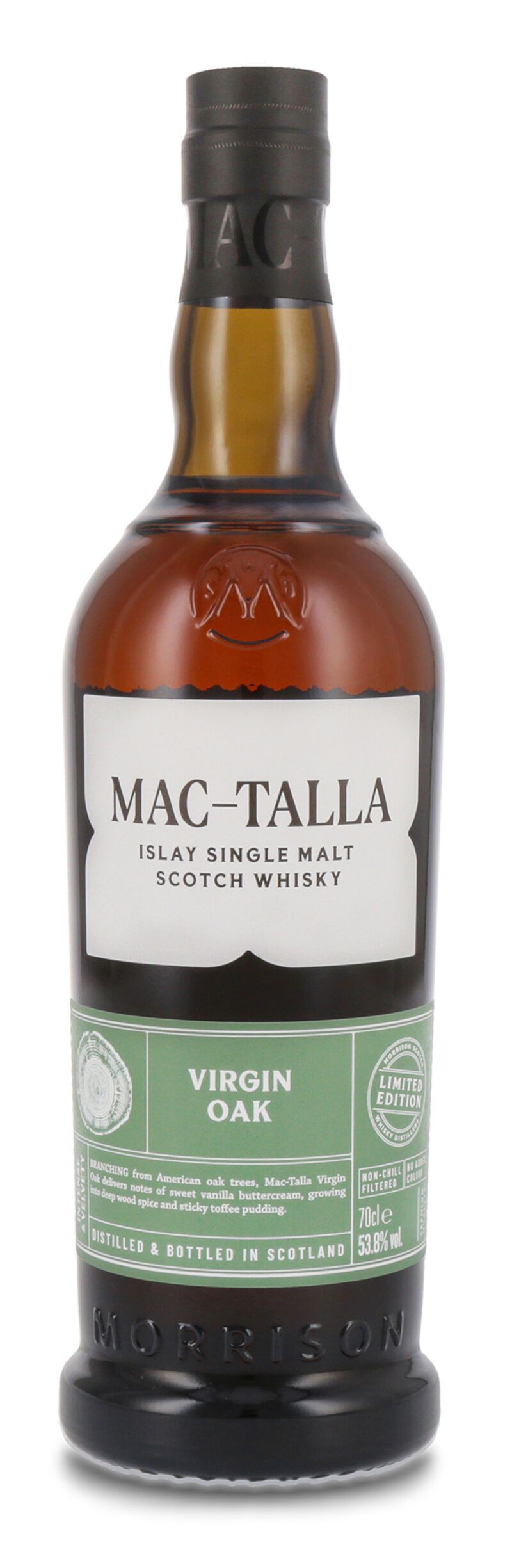 Mac-Talla Virgin Oak Limited Edition Single Malt Whisky 53.8% vol. vol. 0,70l