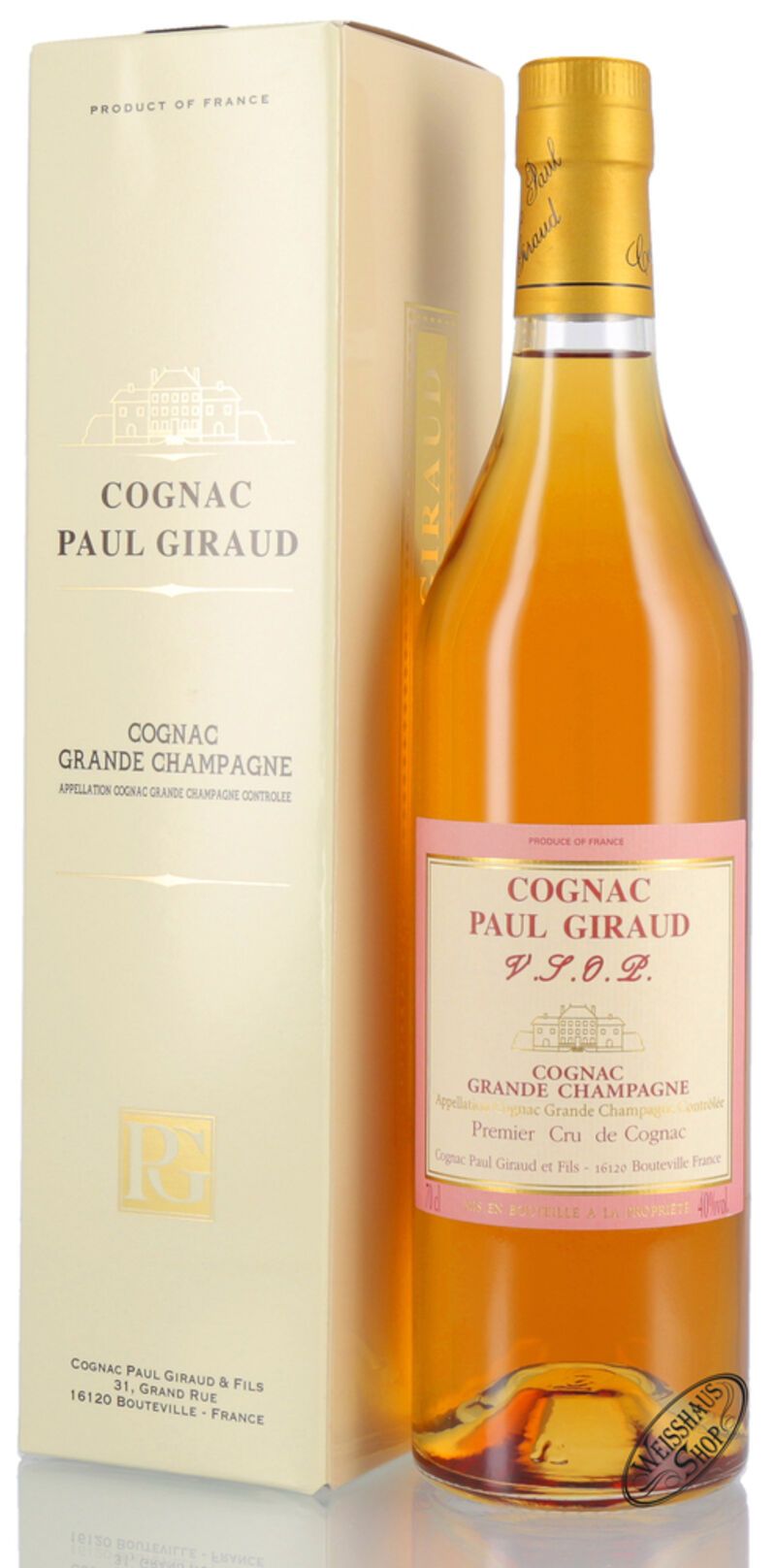 Paul Giraud Cognac VSOP 40% vol. 0,70l Paul Giraud Cognac VSOP 40% vol. 0,70l