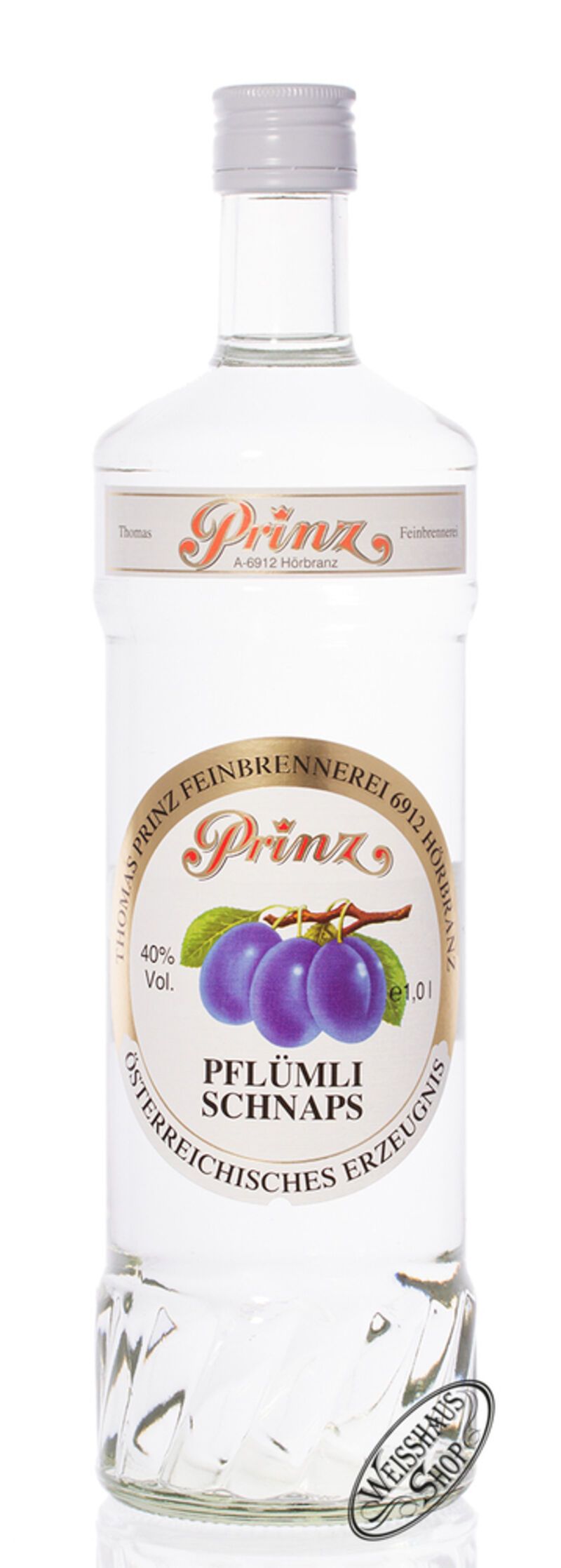 Prinz Pflümli Schnaps 40% vol. 1,0l Prinz Pflümli Schnaps 40% vol. 1,0l