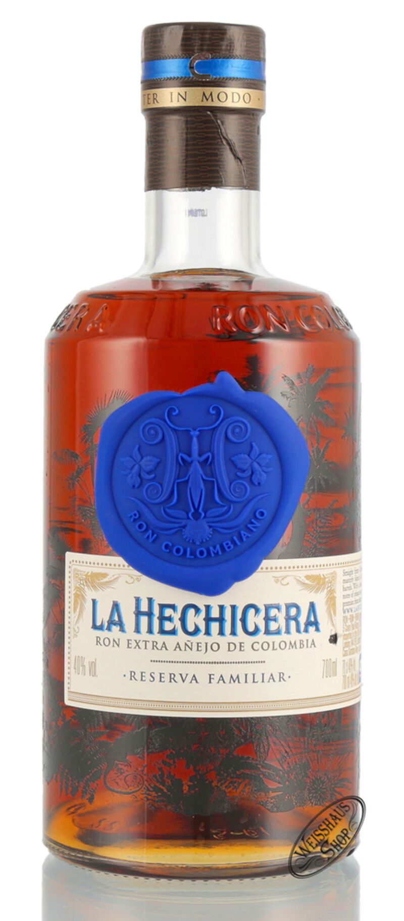 La Hechicera Fine Aged Rum from Colombia 40% vol. 0,70l B-Ware