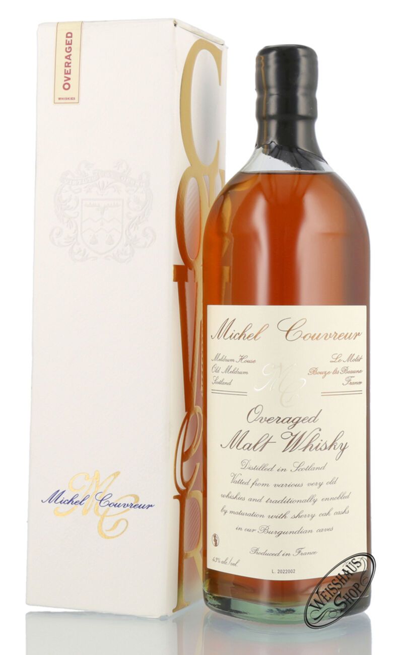 Michel Couvreur Overaged Malt Whisky 43% vol. 0,70l Michel Couvreur Overaged Malt Whisky 43% vol. 0,70l