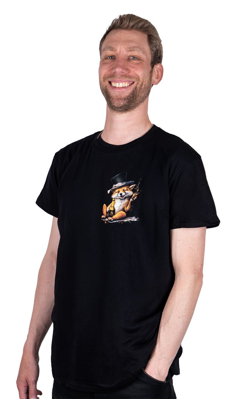 Weisshaus Sip Happens T-Shirt Black M