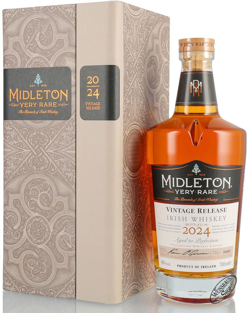 Midleton Very Rare 2024 Irish Whiskey 40% vol. 0,70l  Midleton Very Rare 2024 Irish Whiskey 40% vol. 0,70l