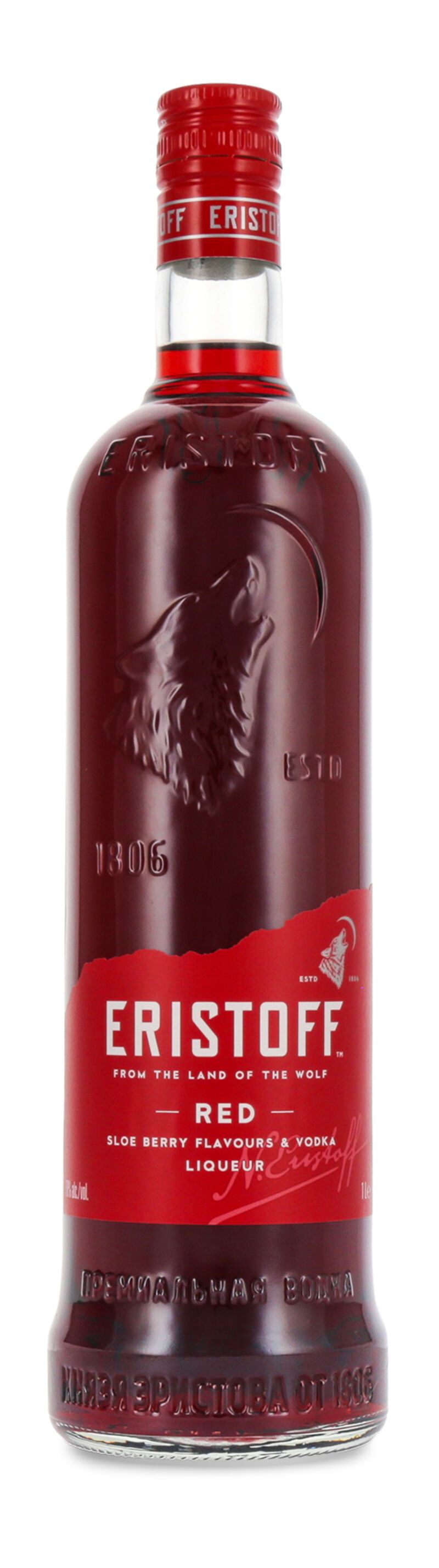 Eristoff Red 18% vol. 1,0l