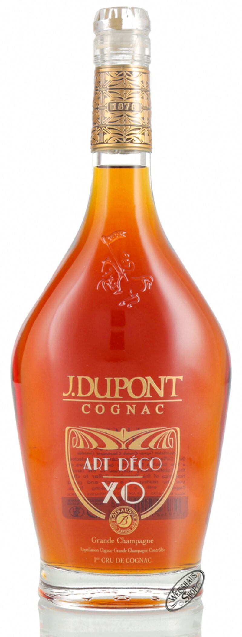 J. Dupont XO Art Deco Cognac 1er Cru Grand Champagne 40% vol. 0,70l