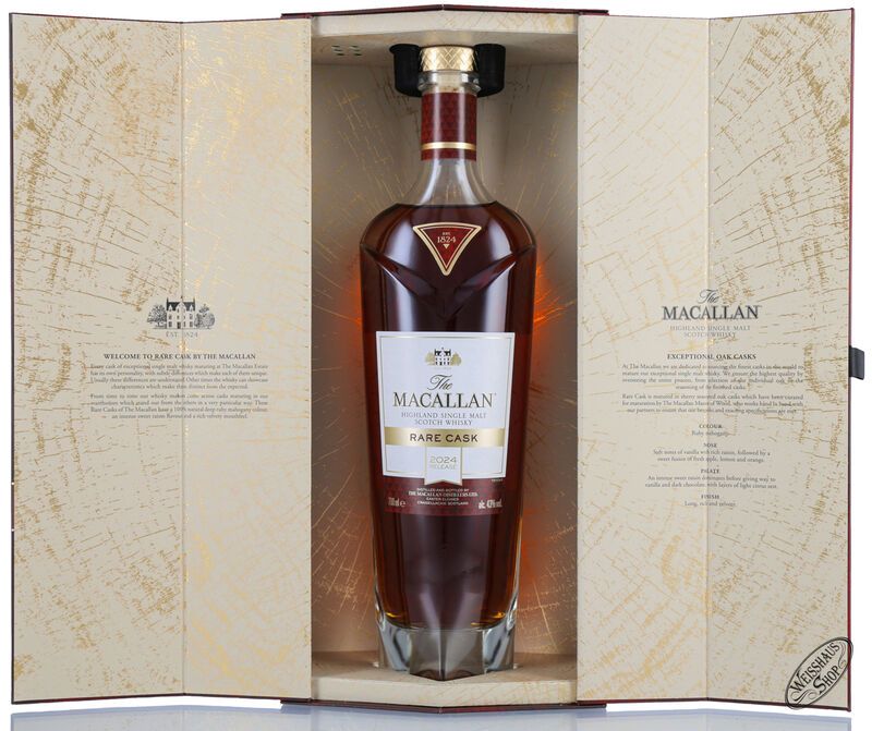 Macallan Rare Cask Vintage 2024 Whisky 43% vol. 0,70l Macallan Rare Cask Vintage 2024 Whisky 43% vol. 0,70l