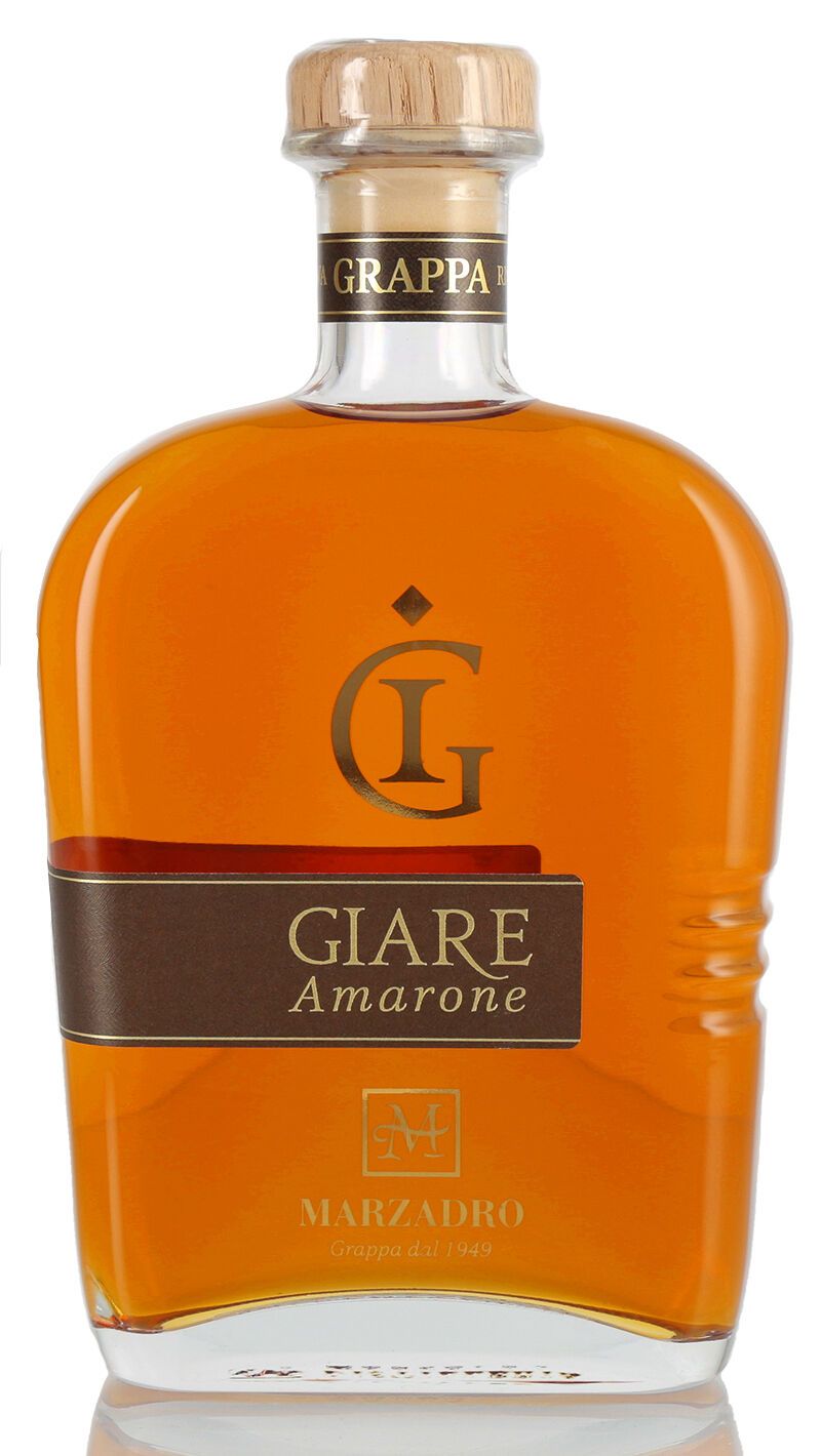 Marzadro Grappa Le Giare Amarone 41% vol. 0,70l