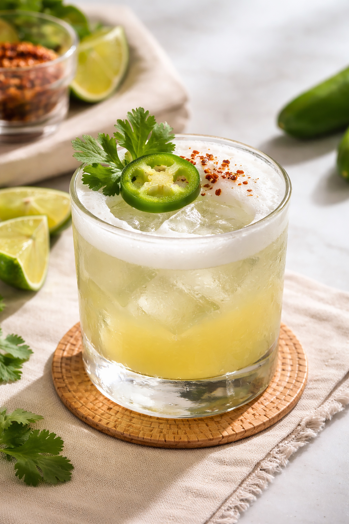 Tequila Sour Cocktail