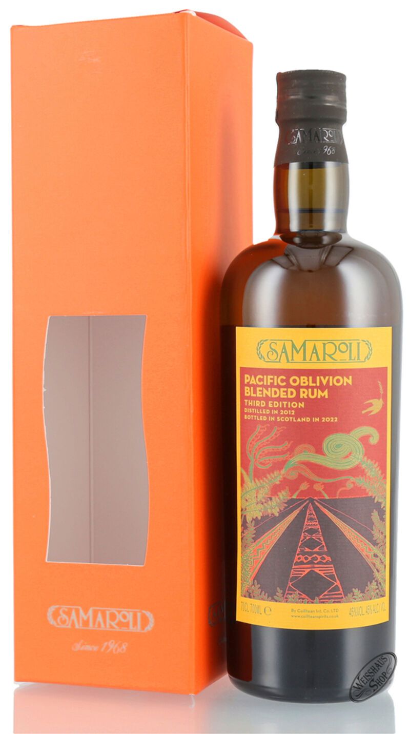 Samaroli Pacific Oblivion Blended Rum 45% vol. 0,70l Samaroli Pacific Oblivion Blended Rum 45% vol. 0,70l