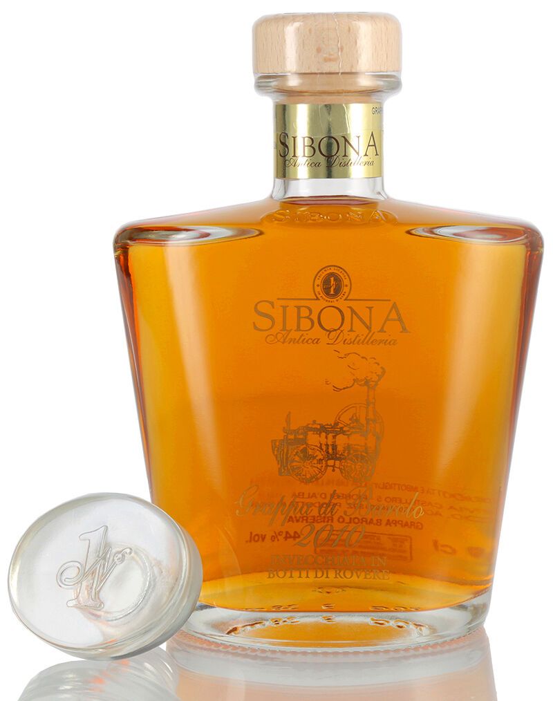 Sibona Grappa Riserva Speciale 2010 Barolo 44% vol. 0,70l
