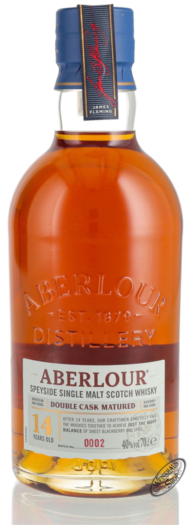 Aberlour 14 YO Double Cask Whisky 40% vol. 0,70l