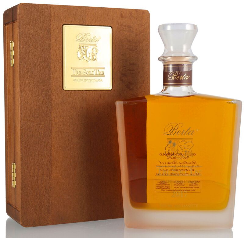 Berta Grappa Tre Soli Tre 43% vol. 0,70l