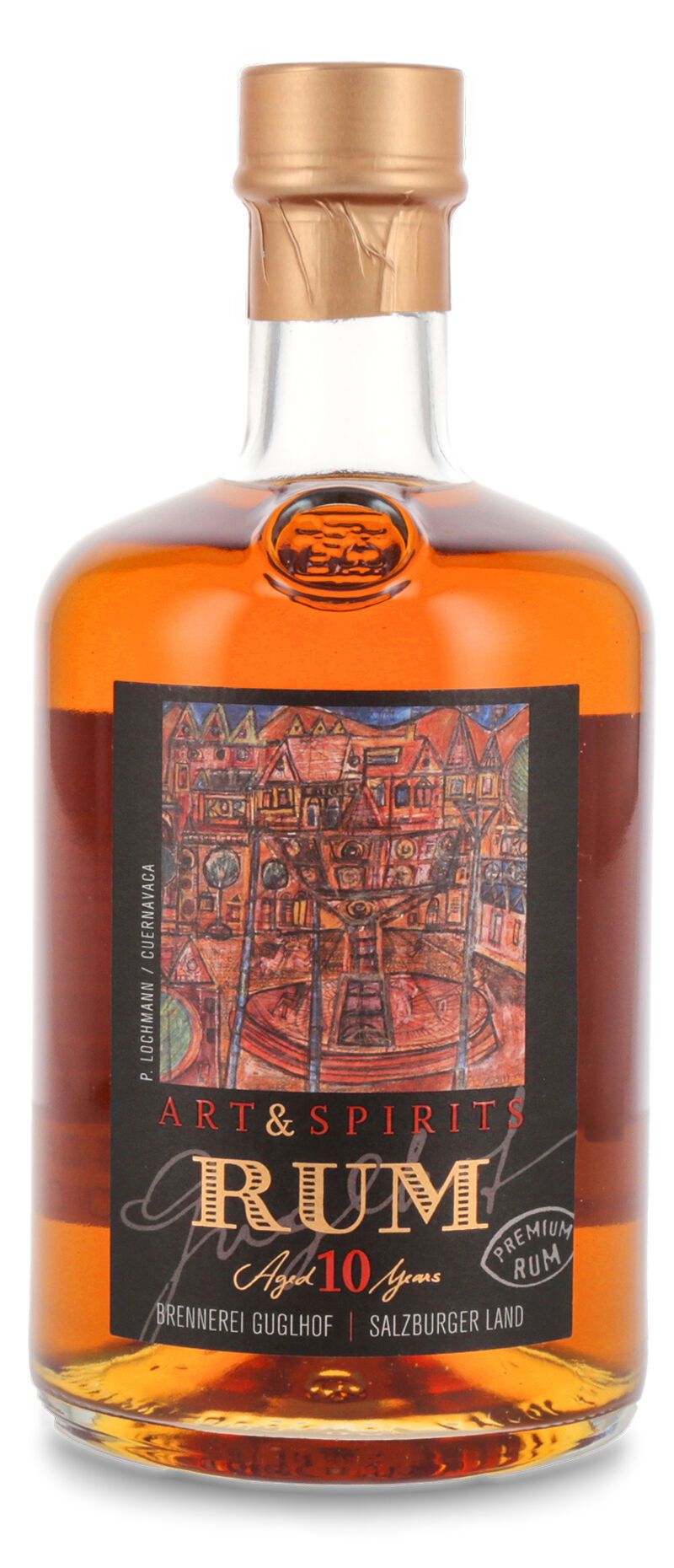 Guglhof Art & Spirits 10 YO Rum 40% vol. 0,70l