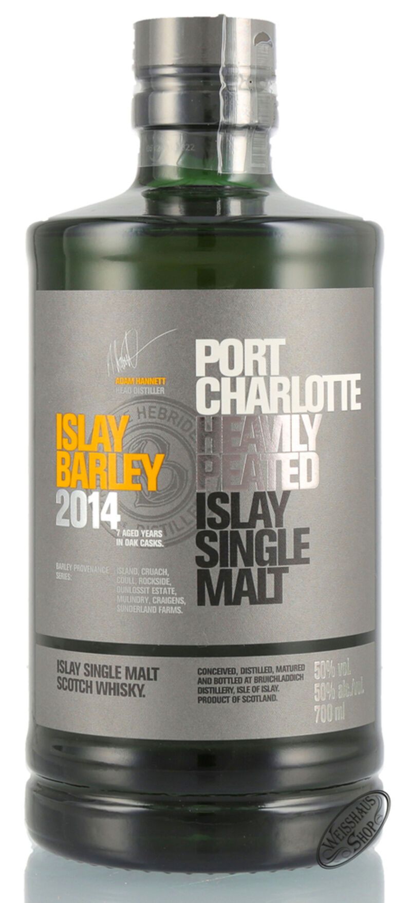 Port Charlotte Islay Barley 2014 Whisky 50% vol. 0,70l Port Charlotte Islay Barley 2014 Whisky 50% vol. 0,70l