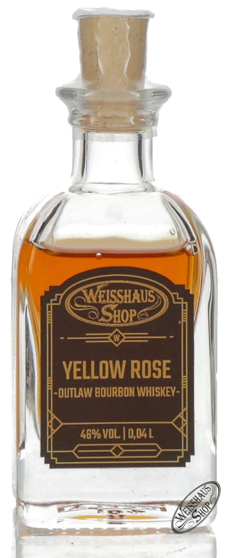 Yellow Rose Outlaw Bourbon Whiskey 46% vol. 0,04l Weisshaus Sample Yellow Rose Outlaw Bourbon Whiskey 46% vol. 0,04l Weisshaus Sample