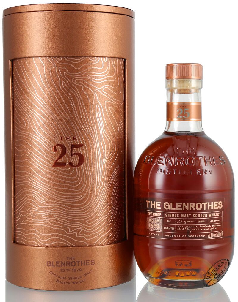 The Glenrothes 25 YO Whisky 43% vol. 0,70l The Glenrothes 25 YO Whisky 43% vol. 0,70l