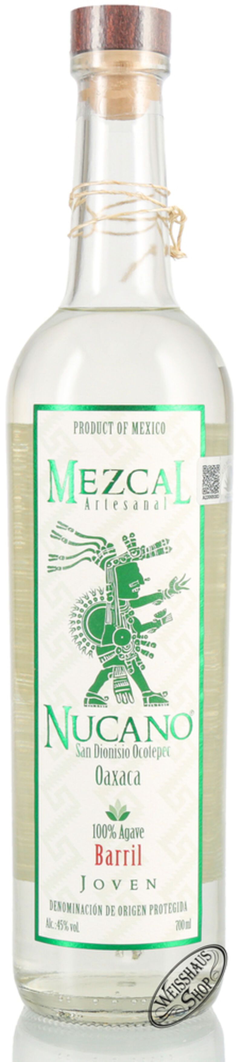 Nucano Mezcal Barril Joven 45% vol. 0,70l