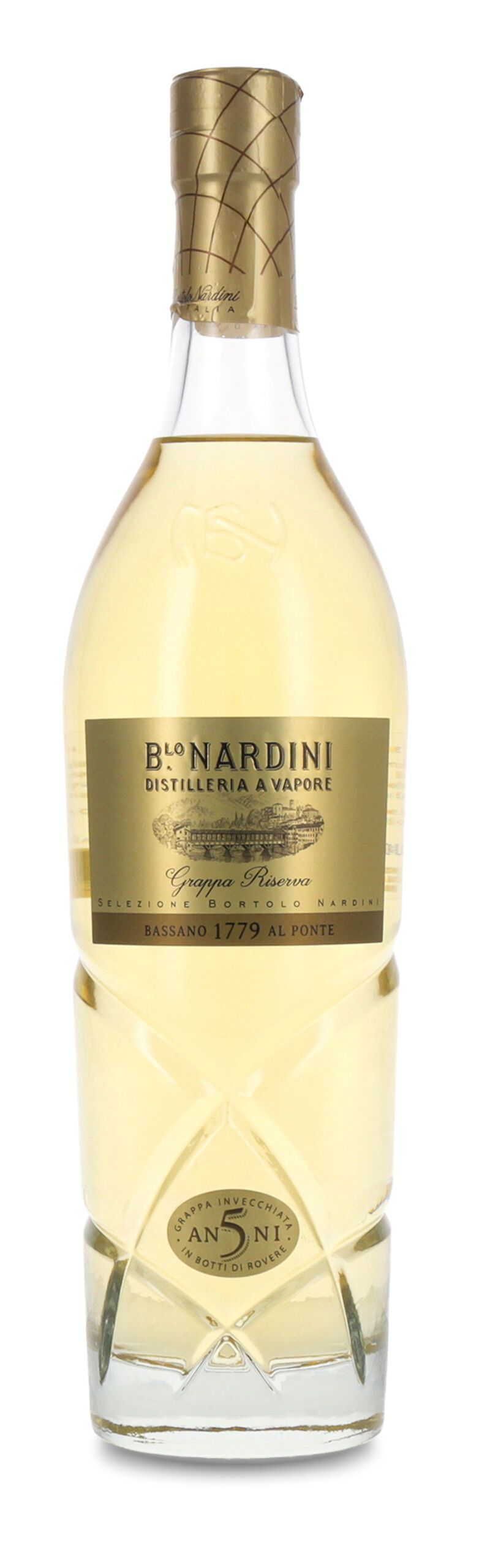 Nardini Grappa Riserva Selezione 5 anni 42% vol. 0,70l