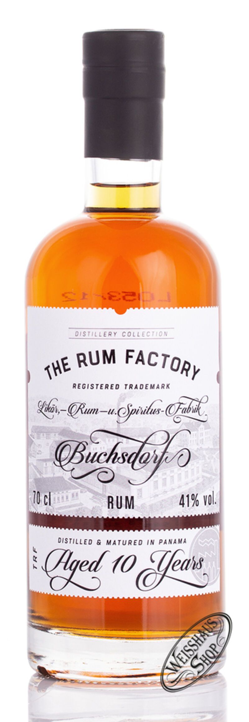 The Rum Factory 10 YO Panama Rum 41% vol. 0,70l The Rum Factory 10 YO Panama Rum 41% vol. 0,70l