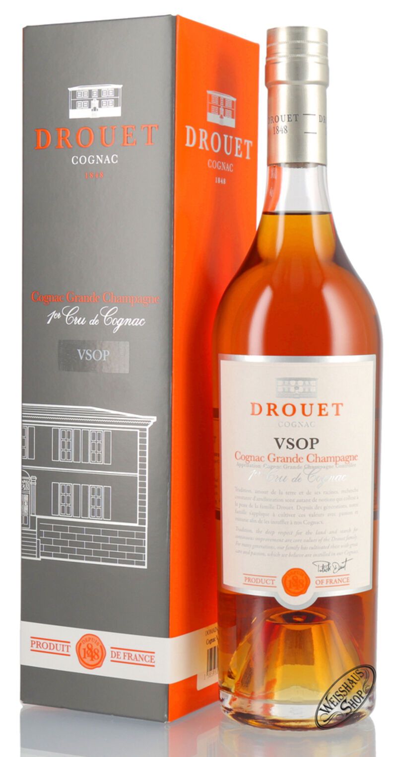 Drouet VSOP Cognac 40% vol. 0,70l Drouet VSOP Cognac 40% vol. 0,70l