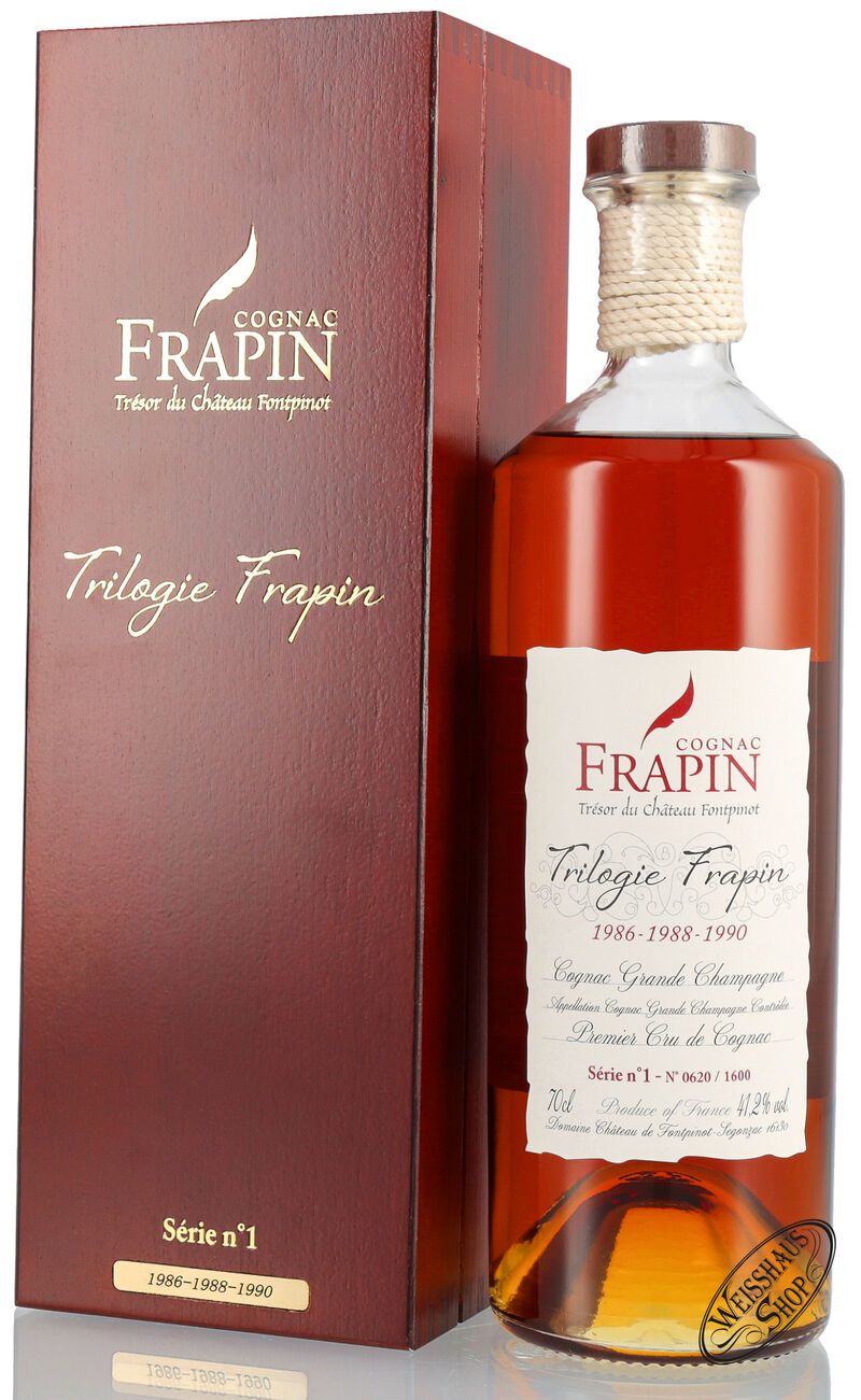 Frapin Trilogie N° 1 41,2% vol. 0,70l Frapin Trilogie N° 1 41,2% vol. 0,70l