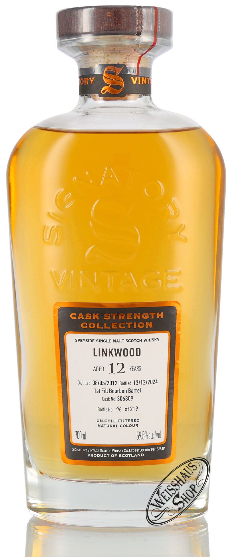 Linkwood Vintage 2012 Signatory Whisky 59,5% vol. 0,70l