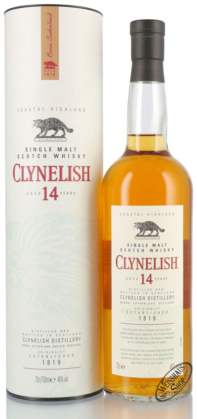 Clynelish 14 YO Whisky 46% vol. 0,70l Clynelish 14 YO Whisky 46% vol. 0,70l